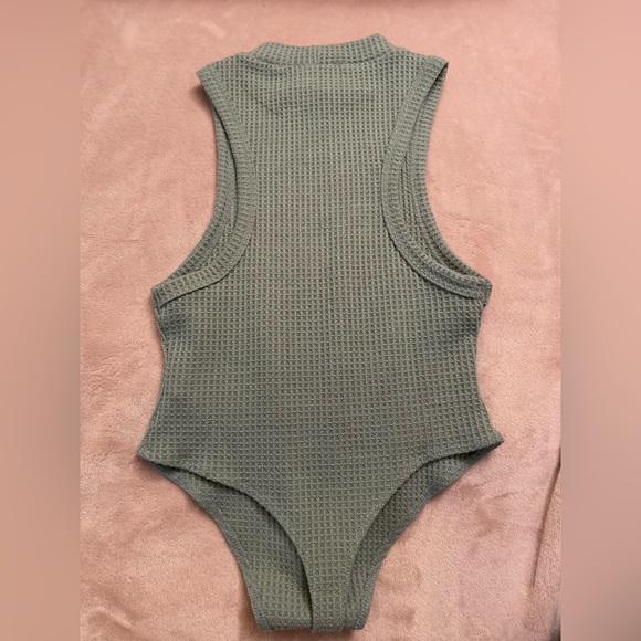 Forever 21 Sea-foam Green, Racerback Tank Bodysuit - Size S - *Never Worn* - Picture 3 of 5